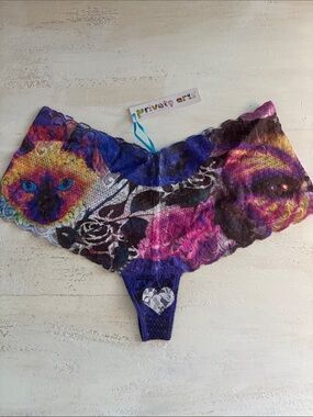 Private Arts kitty lace low rise cheeksters